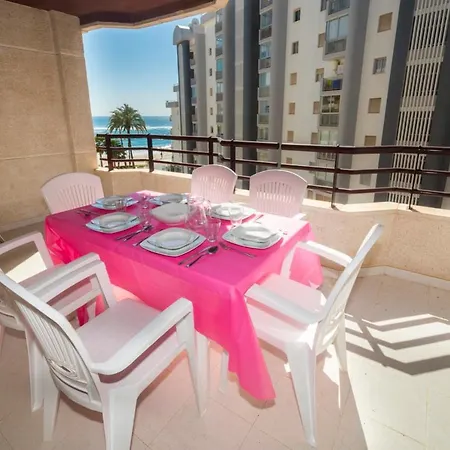 Apartment Topacio IV On The Promenade Of La Fossa Beach In Calpe